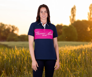 For The Rider: Thomas Cook Lacey Polo Shirt Womens