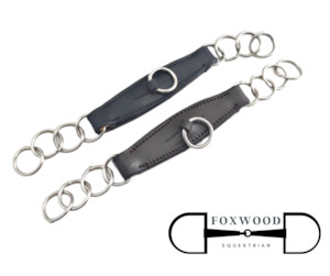 Bridle Accessories: Leather Combo Chain Guard Fine