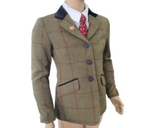 Competition Jackets: Equetech Childs Launton Tweed Jacket