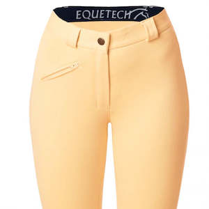 Equetech Adults Grip Seat Breeches - Canary