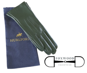 Hurlford Hunter Green Gloves- Adults