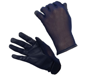 Hurlford Cool Mesh Gloves Adults Navy