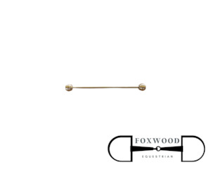 Stock Tie Pins: Collar Bar Gold Screw End