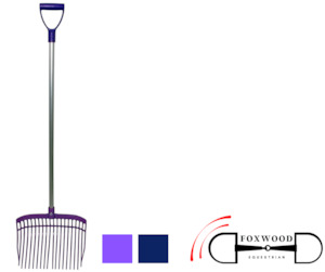 Blue Tag Muck Shavings Fork