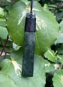 New Zealand Greenstone - Pounamu - Drop Pendant