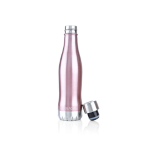 WATER BOTTLE GLACIAL 400ML - PINK DIAMOND