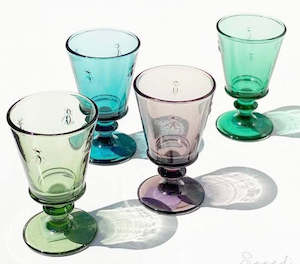 BEE WINE GLASSES - MULTI (SET OF 4)