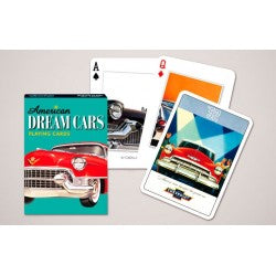 PLAYING CARDS PIATNIK - DREAM CARS