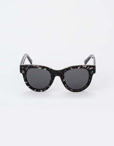 STELLA+GEMMA - SUNGLASSES - BLACK LEOPARD TUNIS