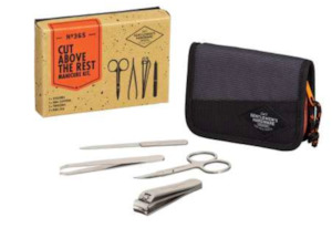 Mr Fox: CUT ABOVE THE REST MANICURE KIT - GENTLEMEN'S HARDWARE 4PC