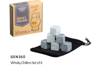 Gentlemens Hardware: WHISKEY CHILLERS SET OF 6