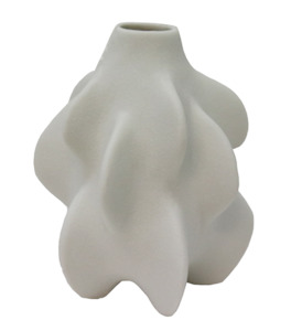 Ceramic Vase Suzanne - White