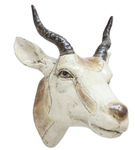 Antelope Wall Vase - Natural