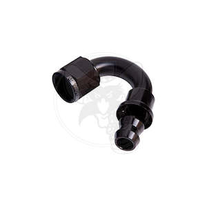 Hose Ends Push Lock: 150 Deg Push Lock Hose End Aeroflow