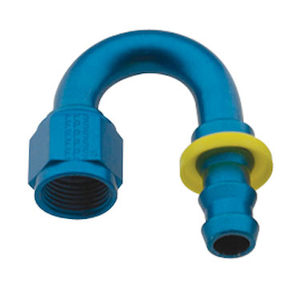 Hose Ends Push Lock: 180 Deg 8000 Series  Push Lock Hose End Fragola