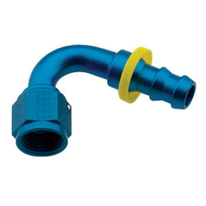 Hose Ends Push Lock: 120 Deg 8000 Series Push Lock Hose End Fragola