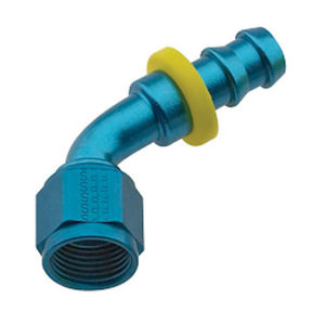 Hose Ends Push Lock: 60 Deg 8000 Series Push Lock Hose End Fragola