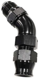 Hardline: 45 Deg Hard Line to Male Adapter with Olive Aeroflow