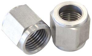 Hardline: Tube Nut   Stainless Steel  Aeroflow