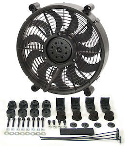 Electric Fans: High Output Single Rad Fans Derale