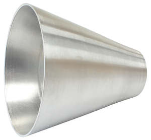 Exhaust Fabrication: Aluminium Transition Cone