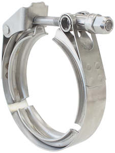 Exhaust Fabrication: Replacement Quick Release Stainless Steel V-Band Clamp Aeroflow