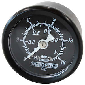 Fuel Pressure Gauges: Pressure Gauge Dry 1.1/2" Aeroflow