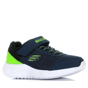 Footwear: Skechers Bounder - Trekzic 403908L Navy Lime