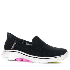 Skechers Slip-Ins GOwalk 7 - Daley 125228 Black/Hot Pink