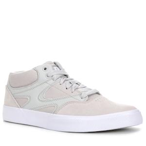 Footwear: DC Shoes Kalis Vulc Mid Grey