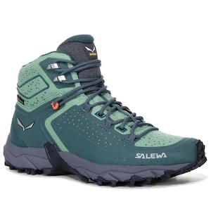 Footwear: Salewa Alpenrose 2 Mid Gore-Tex Green