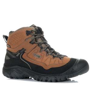 Footwear: Keen Men's Targhee IV Mid Waterproof Bison/Black