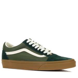 Footwear: Vans Old Skool Sporty Green/Gum