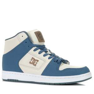 Footwear: DC Manteca 4 Hi Grey/Blue