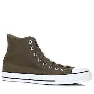 Footwear: Converse Chuck Taylor All Star Leather High Top Engine Smoke