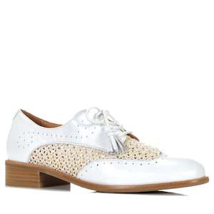 Footwear: Bresley Askon White Mix