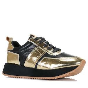 Footwear: Gelato Keagen Gold/Black