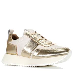 Footwear: Gelato Keagen Gold/Bone