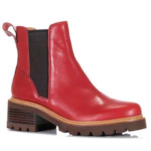 Footwear: Bresley Daktari Red Waxy