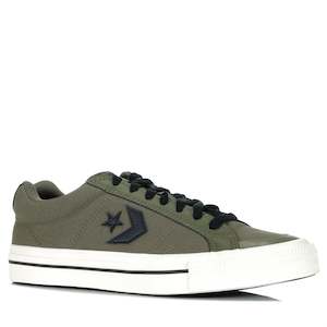 Footwear: Converse Sport Casual Low Top Utility Green