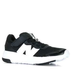 New Balance Kids 578v1 Bungee Lace PT578BK Black/White