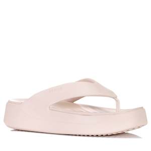 Footwear: Crocs Getaway Platform Flip Quartz