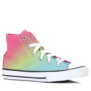 Footwear: Converse CT 2V Hyper Brights Hi Triple Cyan Multi