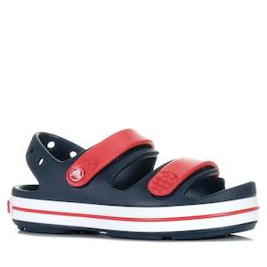 Crocs Kids Crocband Cruiser Sandal Navy/Red