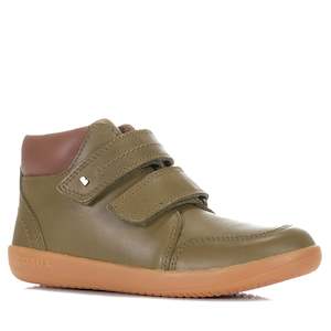 Footwear: Bobux Kid+ Timber 832909F Olive