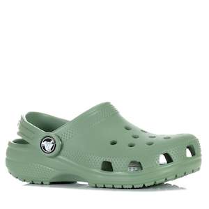 Footwear: Crocs Kids Classic Clog Moss