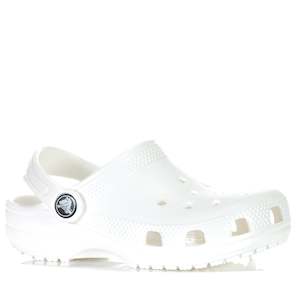 Footwear: Crocs Kids Classic Clog White