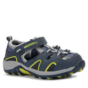 Footwear: Merrell Hydro H20 Hiker Junior Navy/Lime