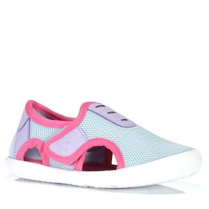 Footwear: Clarks Ripple Light Blue/Raspberry