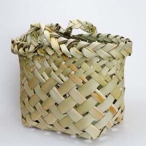 Kete waikawa with handles made in Christchurch, New Zealand